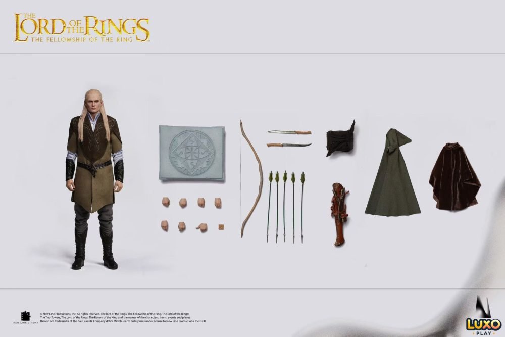 INART 1/6 AG-A014 THE LORD OF THE RINGS: THE FELLOWSHIP OF THE RING LEGOLAS