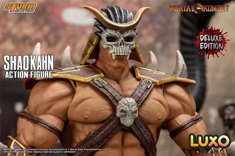 Storm Toys Studio Mortal Kombat Final Boss Shao Kahn DCMK14 Deluxe Ver.