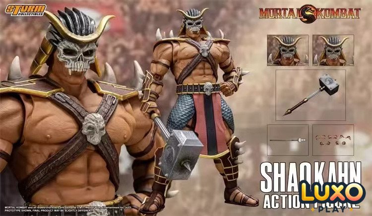 Storm Toys Studio Mortal Kombat Final Boss Shao Kahn DCMK14 Deluxe Ver.