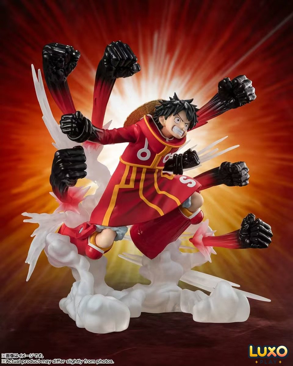 Bandai Figuarts ZERO One Piece Monkey D. Luffy Gum-Gum Hawk Gatling Extra Battle
