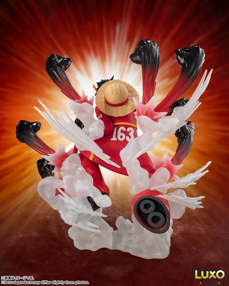 Bandai Figuarts ZERO One Piece Monkey D. Luffy Gum-Gum Hawk Gatling Extra Battle