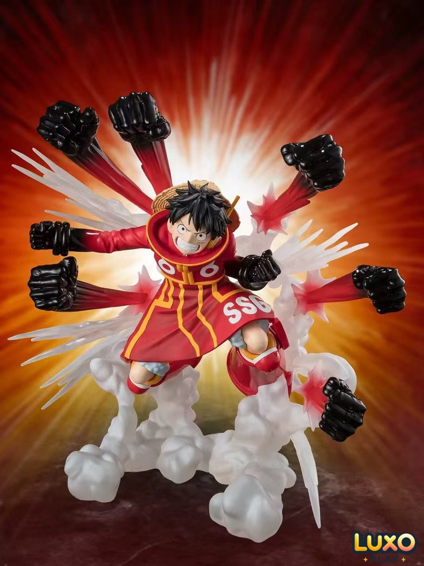 Bandai Figuarts ZERO One Piece Monkey D. Luffy Gum-Gum Hawk Gatling Extra Battle
