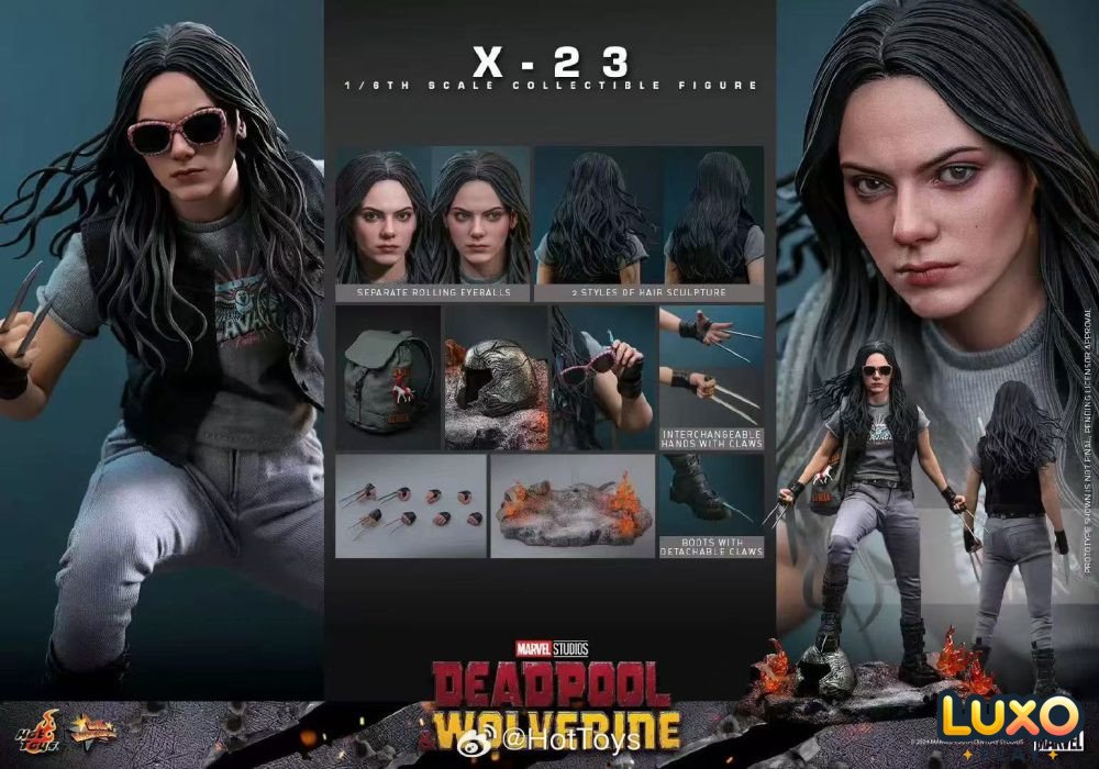 Hot Toys 1/6 MMS781 Deadpool & Wolverine X-23