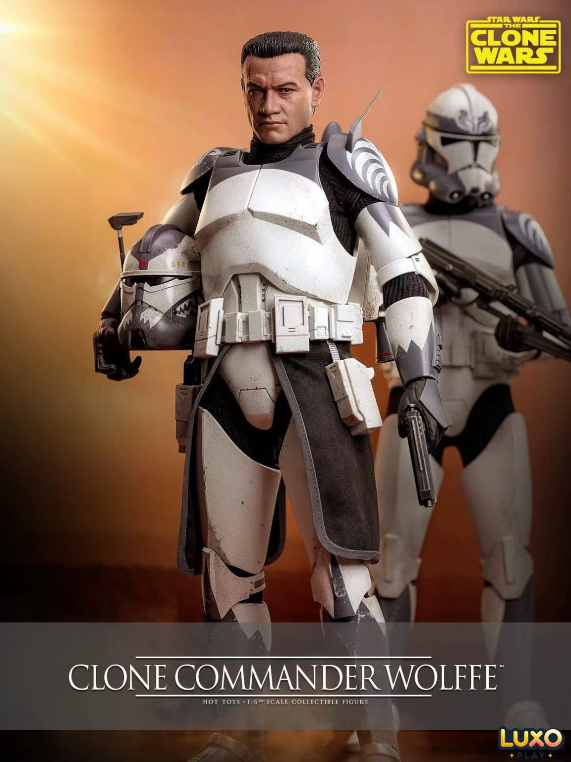 HotToys 1/6 TMS141 Star Wars: The Clone Wars Clone Commander Wolffe