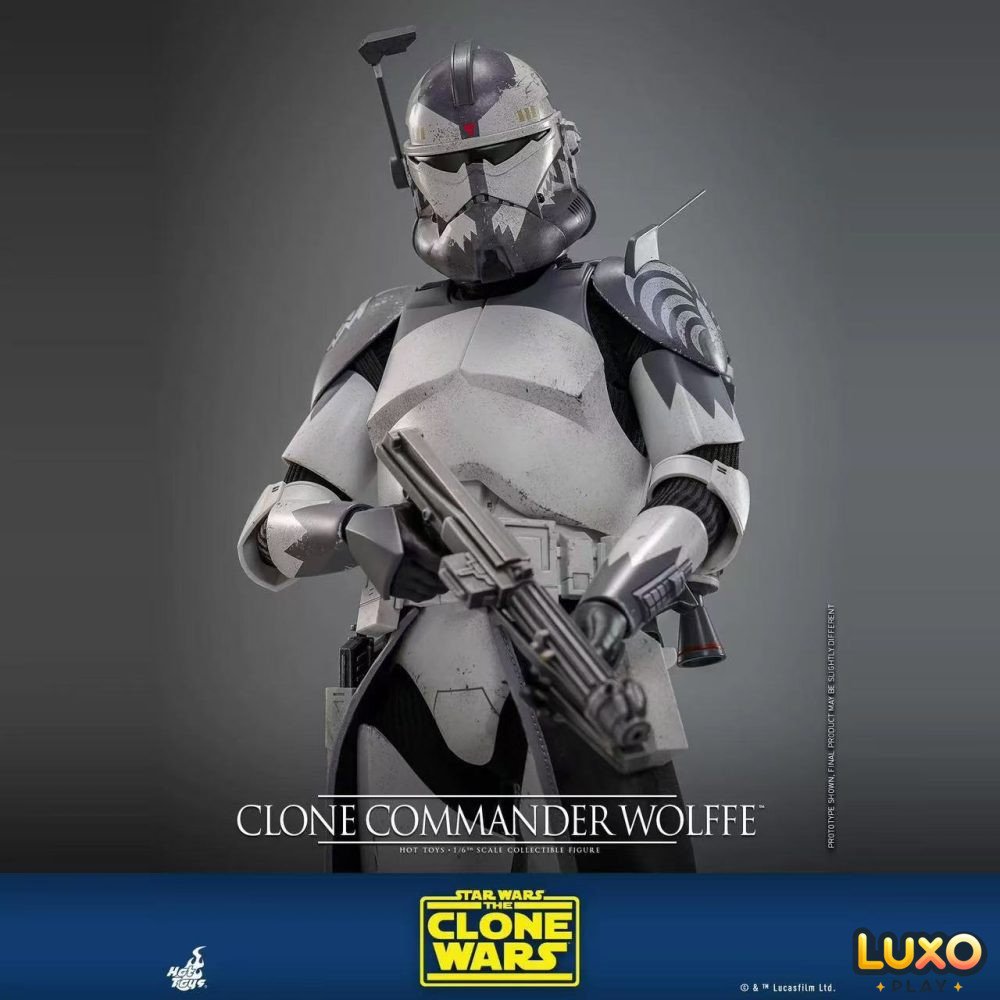HotToys 1/6 TMS141 Star Wars: The Clone Wars Clone Commander Wolffe