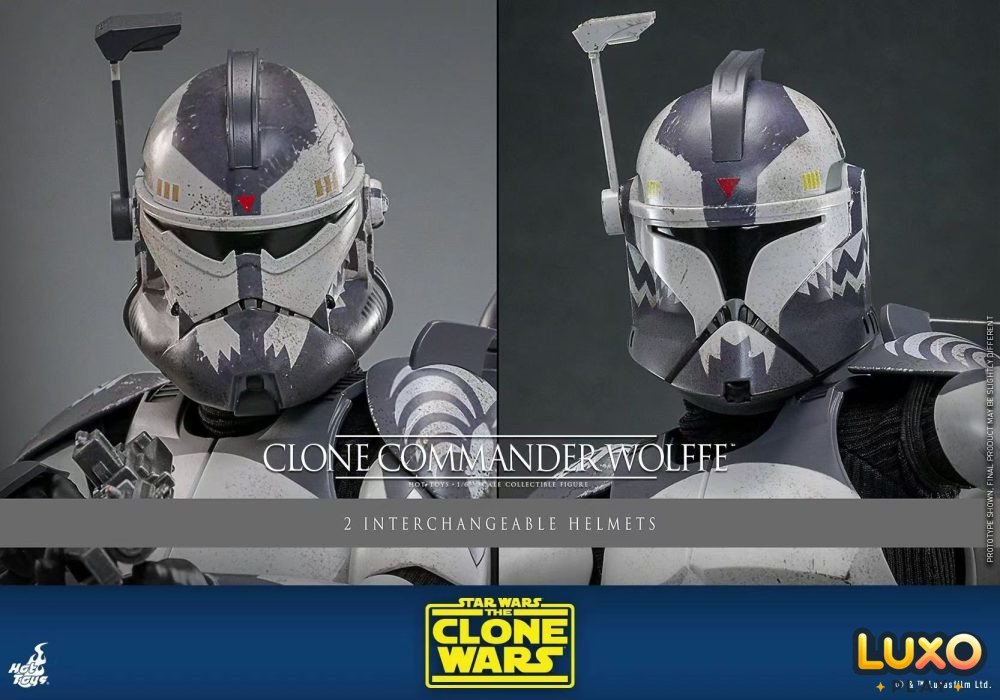 HotToys 1/6 TMS141 Star Wars: The Clone Wars Clone Commander Wolffe