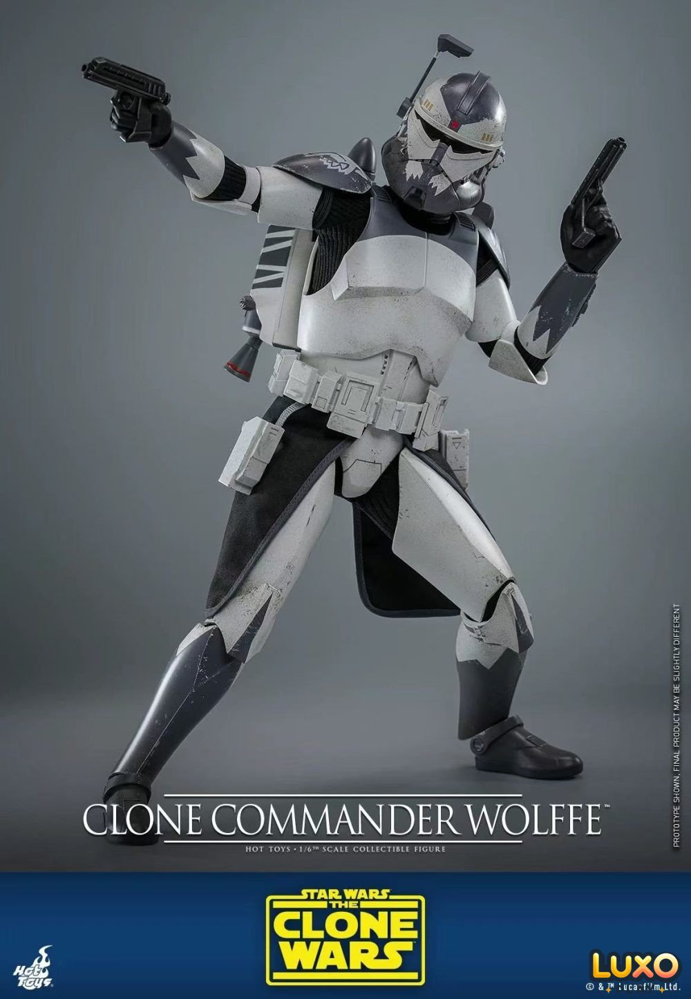 HotToys 1/6 TMS141 Star Wars: The Clone Wars Clone Commander Wolffe