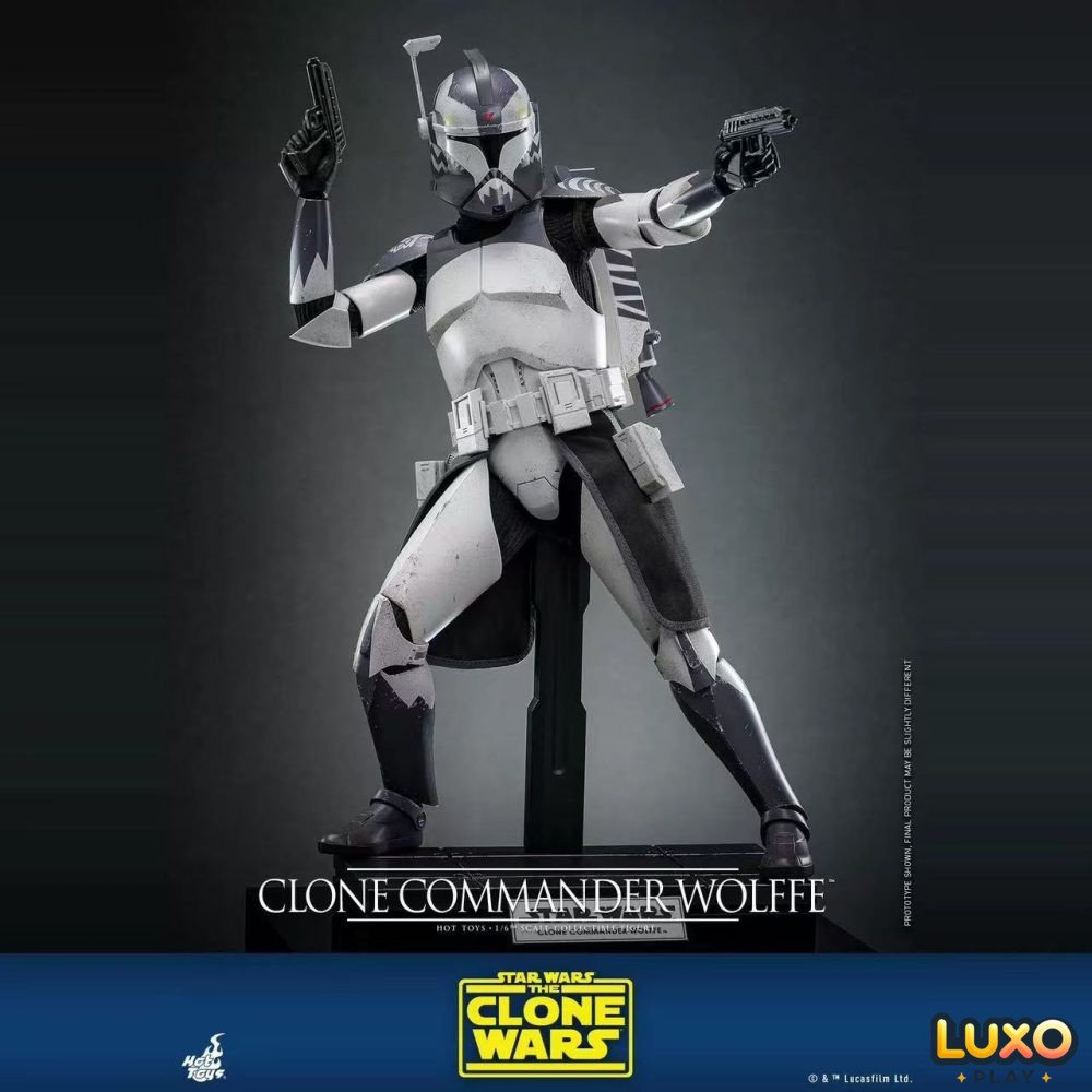 HotToys 1/6 TMS141 Star Wars: The Clone Wars Clone Commander Wolffe