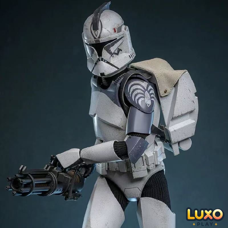 HotToys 1/6 TMS142/TMS143 Star Wars: The Clone Wars Wolfpack 104th Battalion Clone Trooper