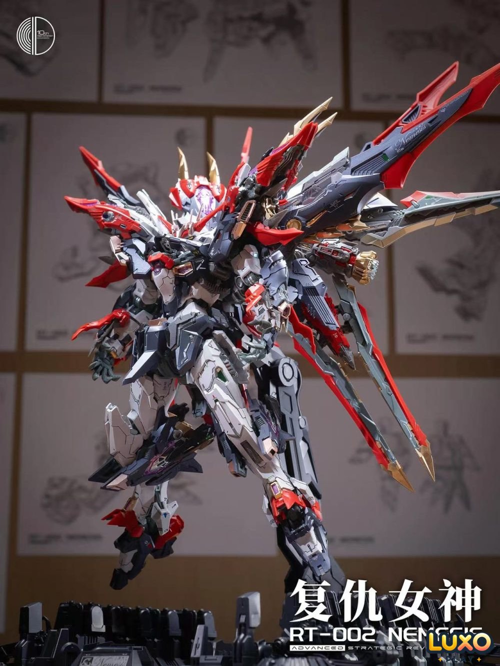 Infinite Dimension 1/100 RT-002 Advanced Strategic Revenge Titan Nemesis