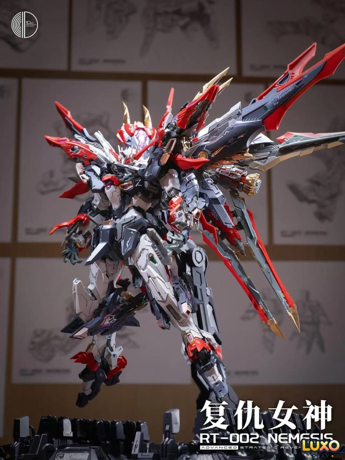 Infinite Dimension 1/100 RT-002 Advanced Strategic Revenge Titan Nemesis