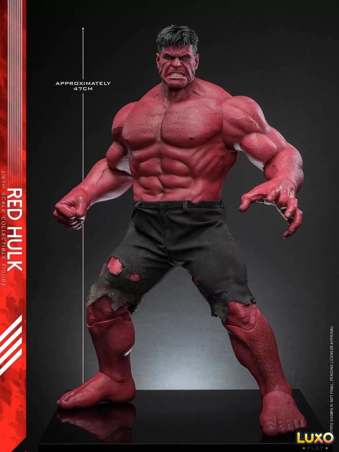 HotToys 1/6 MMS797 Captain America: Brave New World Red Hulk