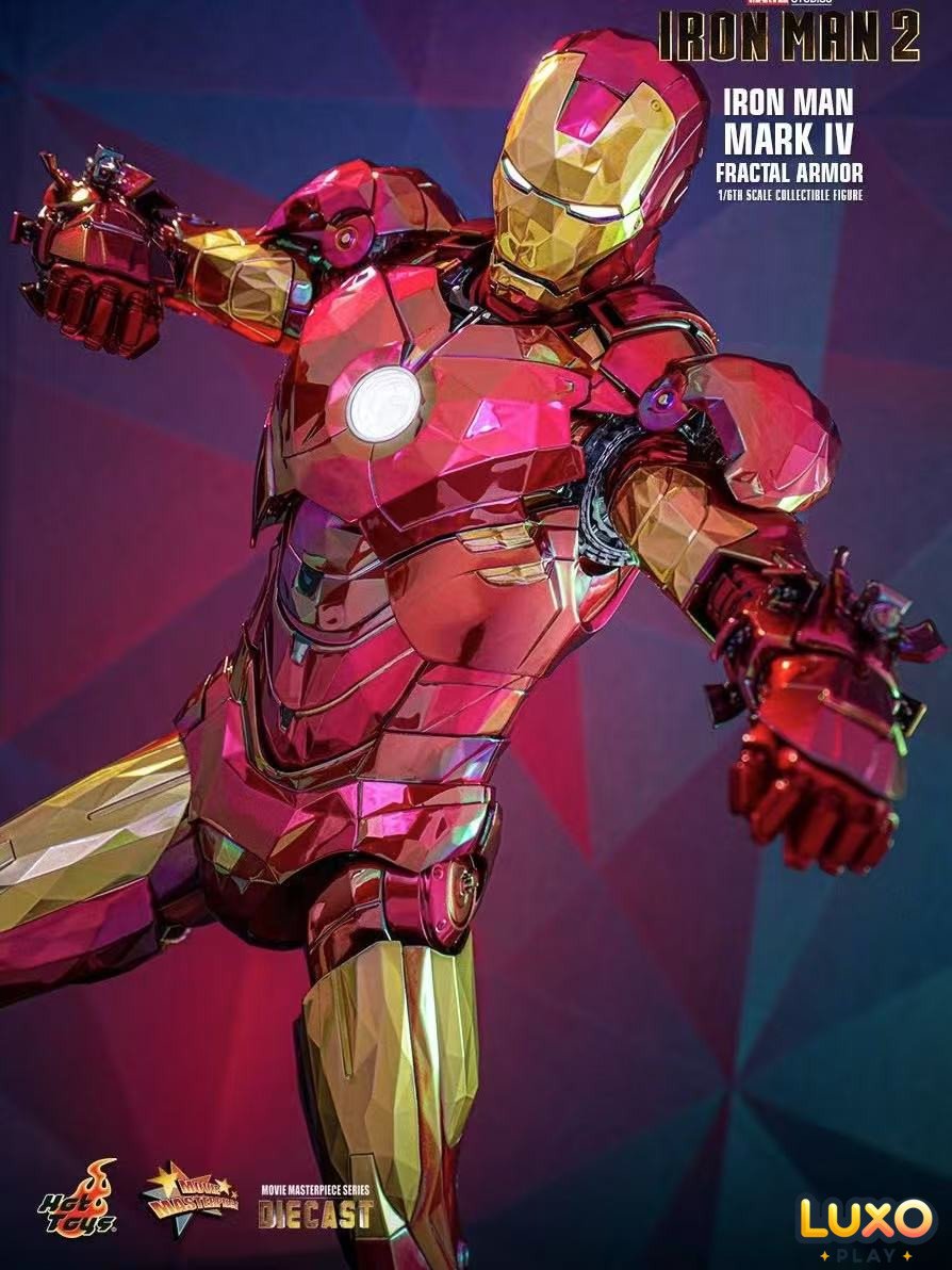 HotToys 1/6 MMS729 Iron Man 2 Iron Man Mark IV Fractal Armor Version