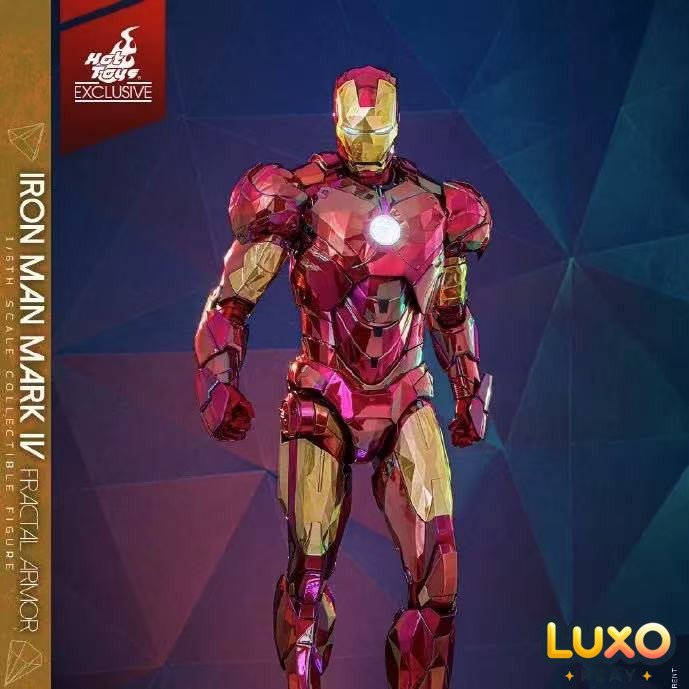 HotToys 1/6 MMS729 Iron Man 2 Iron Man Mark IV Fractal Armor Version