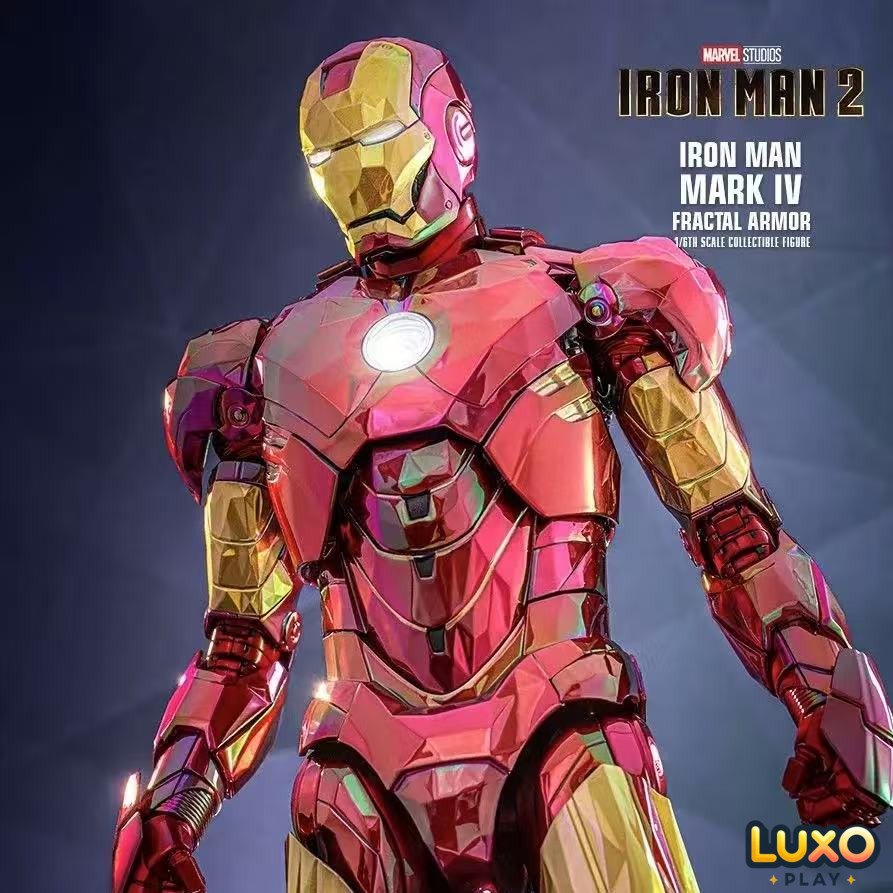 HotToys 1/6 MMS729 Iron Man 2 Iron Man Mark IV Fractal Armor Version
